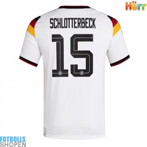 Billiga Tyskland Nico Schlotterbeck #15 Hemmatröja VM 2026 Kortärmad